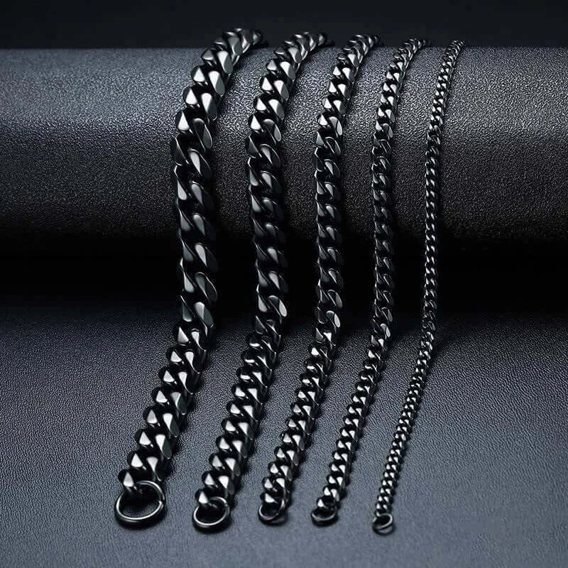 ManMode™ Premium Cuban Chain - Gold, Silver and Black