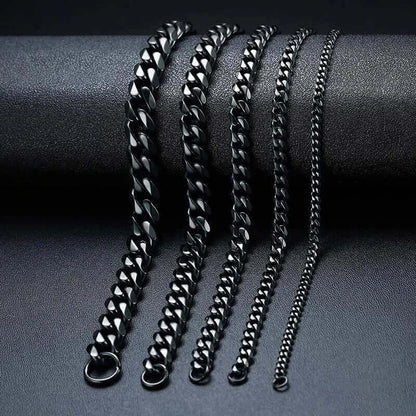 ManMode™ Premium Cuban Chain - Gold, Silver and Black