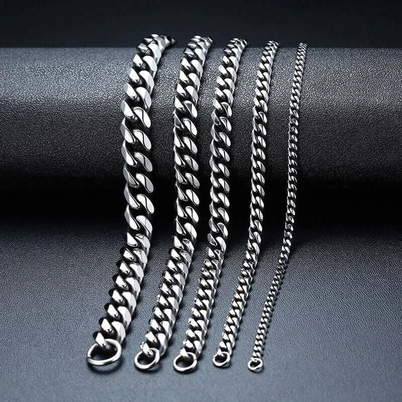 ManMode™ Premium Cuban Chain - Gold, Silver and Black