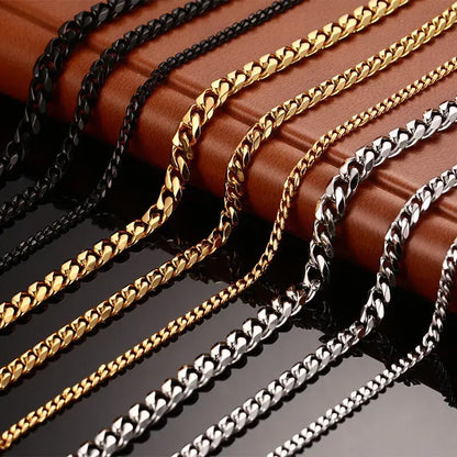 ManMode™ Premium Cuban Chain - Gold, Silver and Black